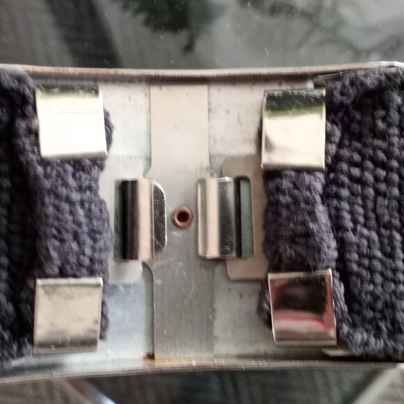 Vintage Metal Gold/Silver elasticated Belt OSFM - Picture 6 of 8